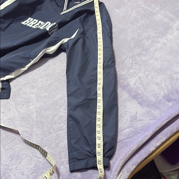 Sport-Tek Navy and White V-Neck Pullover - Picture 7 of 7